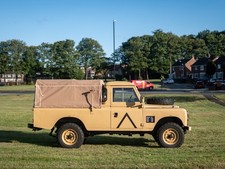 Land Rover Series 109 Ex Military FFR running/driving easy project