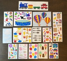 Vintage Mrs. Grossman  s Sticker lot  Food  Fun  