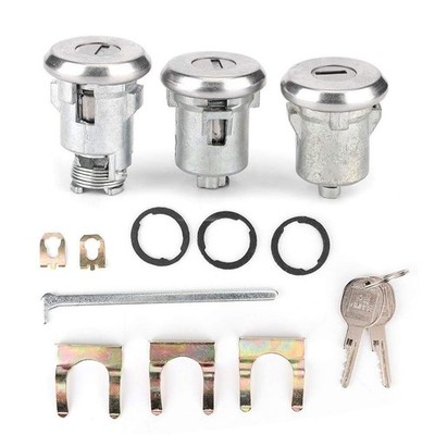 Door Trunk Key, Door Lock Cylinder Cutlass Doors/Trunk Cutlass Lock Locks Set Do