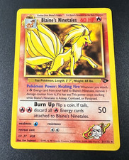 Pokemon Blaine's Ninetales 21/132 Gym Challenge - LP/NM on eBay