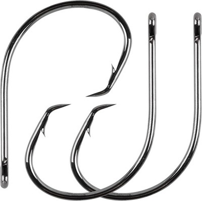 Circle Hooks Saltwater, 50/ Fishing Hooks Inline High Carbon Steel Fish