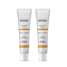 FARMASI EUROFRESH WHITENING TOOTHPASTE SET OF 2 130gr 4.6oz each GENUINE NEW!!!