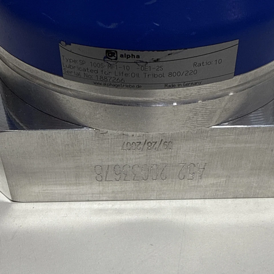 ALPHA SP100S-MF1-10-0E1-2S 480VAC 3.3A NOS Foto 2 de 4