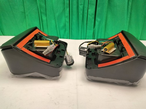 Smoked Led Tail Lights w/Running Turn Signal For Jeep 2018-2024 Wrangler JL JLU - Picture 5 of 12