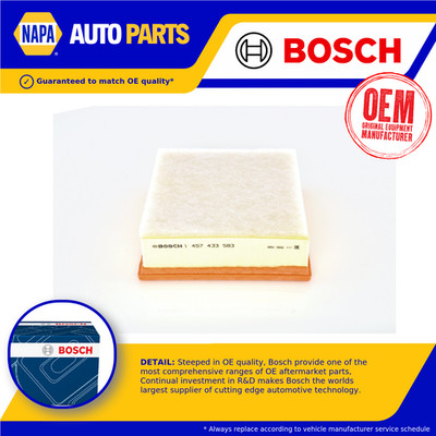 Air Filter fits VOLVO C30 533 2.4 06 to 10 B5244S4 Bosch 30637444 30757155 New