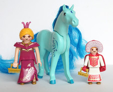 PLAYMOBIL  princesse et cheval à coiffer