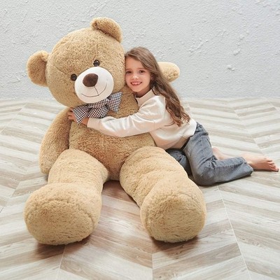 Super Soft 55-Inch Giant Teddy Bear - Ultimate Cuddle Buddy for All Ages