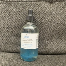 Measurable Difference Aquamarine Gem Infused Glitter Body Oil, 4 Fluid Ounce