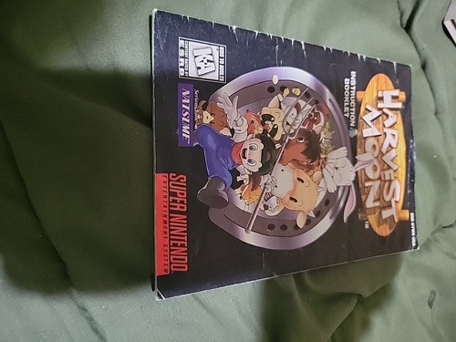 Harvest Moon Super Nintendo SNES Complete CIB Box Manual Inserts Case - Picture 11 of 14