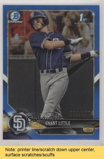 2018 Bowman Draft Chrome Blue Refractor 74/150 Grant Little #BDC-110 READ 0q0