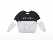 Grauer Pullover Pulli Jungen UK Gr&ouml;&szlig;e 7 Jahre FRIENDS