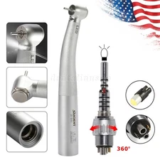 Dental Fiber Optic High Speed Handpiece & LED Coupling 6Hole Coupler fit KAVO DL