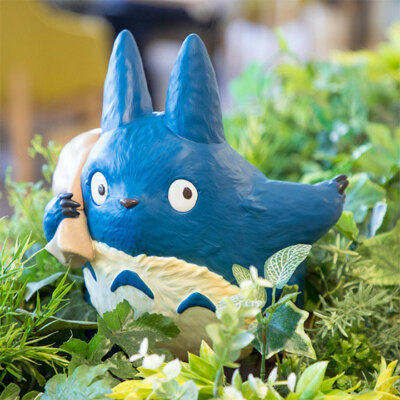 MR.totoro。令和のデニム　ソウルベリー　大きいサイズ　5L ブルー MY NEIGHBOR TOTORO~TOTORO~MEDIUM BLUE STATUE~HAYAO MIYAZAKI