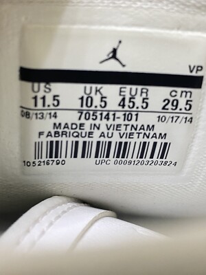 Air Jordan Illusion Basketball Shoes 2014 705141-101 White