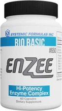 Systemic Formulas Enzee Hi-Potency Enzyme Complex 60 Capsules Digestion Support