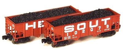 Z FULL THROTTLE FT2062 SOU Southern 2-Bay ''Articulated 100-Ton'' Hoppers Set #1