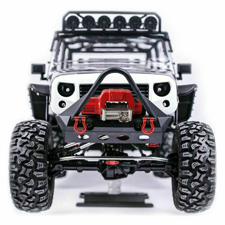 Guincho elétrico de metal escala 1:10 para rastreadores de carros de controle remoto TRX-4 TRX4 D90 SCX10 - Imagem 2 de 4