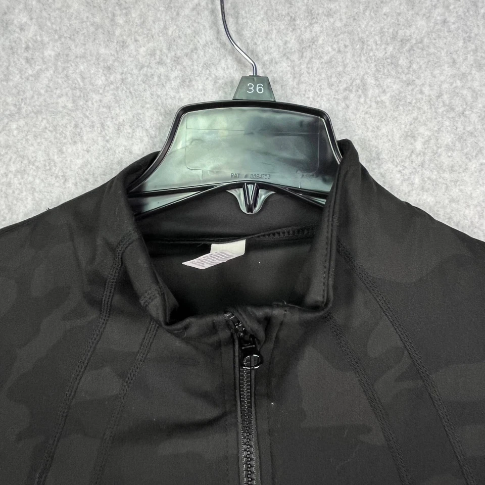 Chaqueta 90 Degree By Reflex para mujer XL negra camuflaje ropa deportiva yoga cremallera completa Foto 2 de 4
