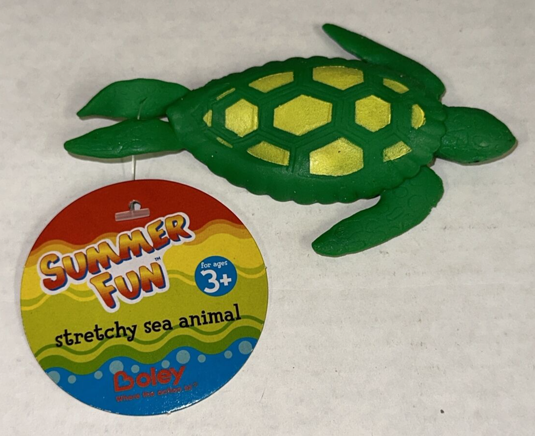 Nature World BOLEY CORP Turtle Stretchy Sea Animals Summer Fun Figure