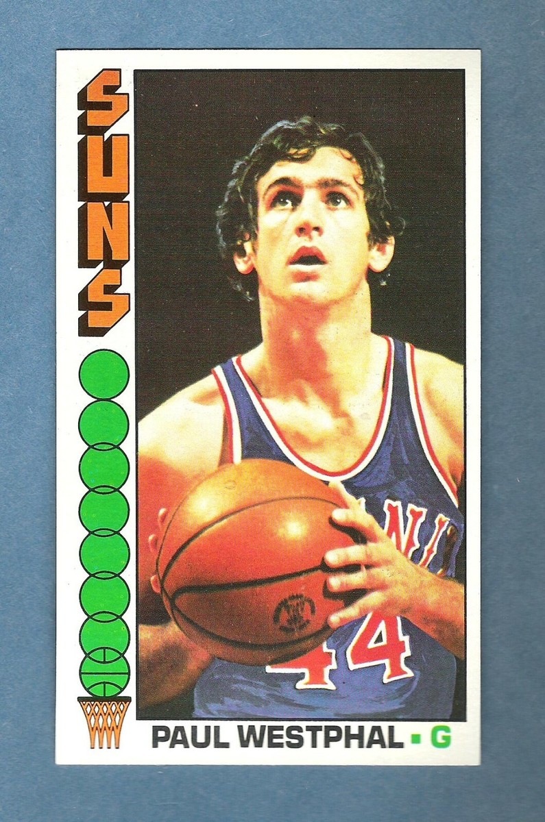 PAUL WESTPHAL 1976-77 Topps #55 Phoenix Suns Tall Boy Australia