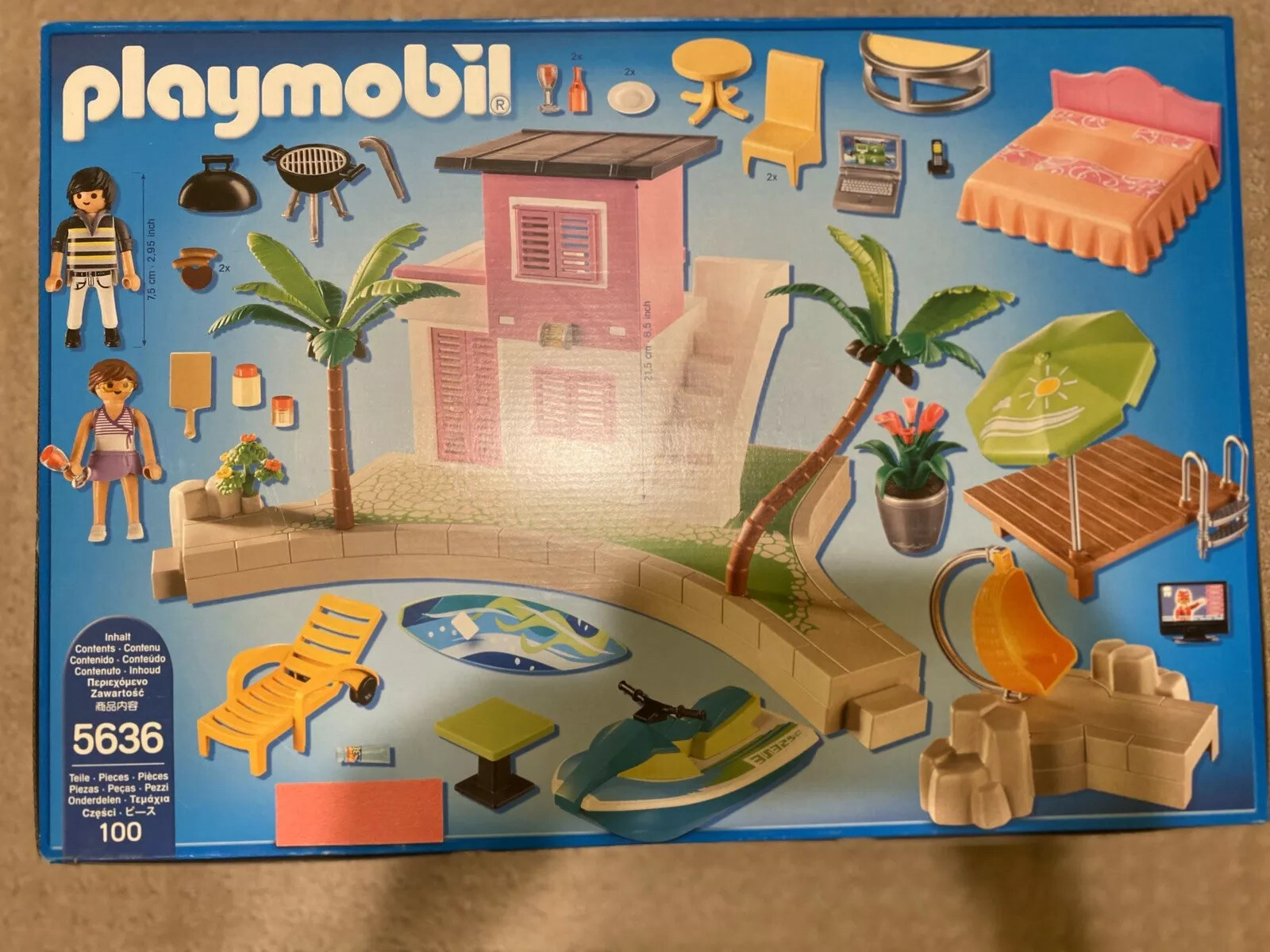 playmobil luxury beach house