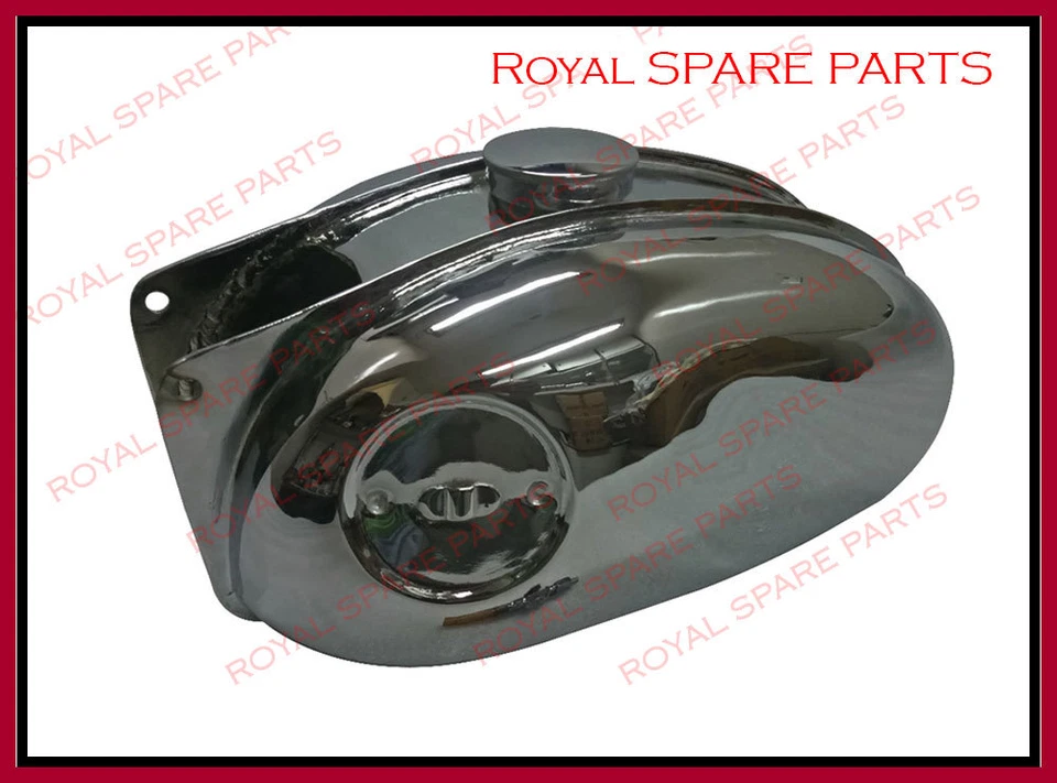 BSA Bantam D7 D10 D14 D175 Bushman Cromo Gas Combustible Tanque - Imagen 2 de 4