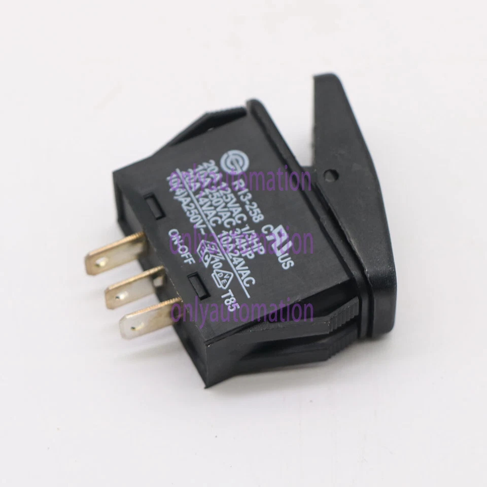 Interruptor encendido-apagado rojo 1 pieza SCI R13-258 10V 250V 3 pies ~ Foto 4 de 4