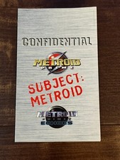 Metroid Prime 2 Echoes Insert Power Nintendo Gamecube Instruction Manual Only