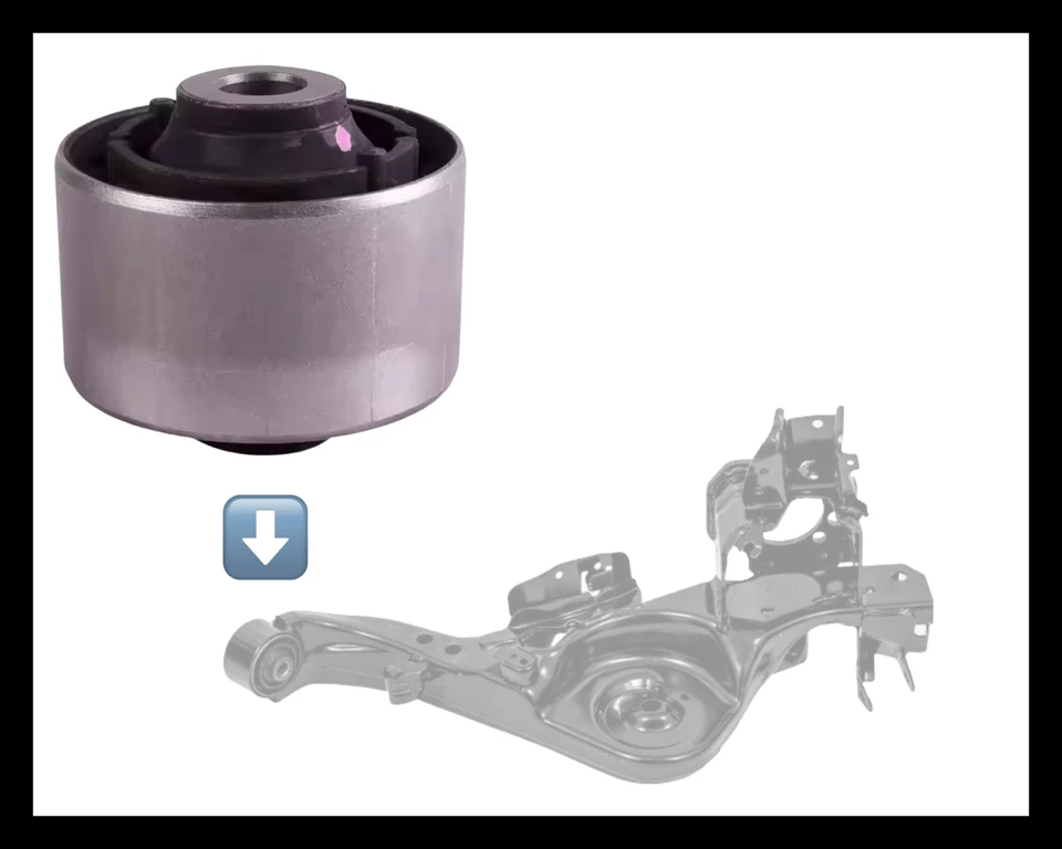 2 REAR TRAILING CONTROL ARM BUSHING FOR NISSAN ROGUE ROGUE SELECT ROGUE SPORT - Image 2 of 2