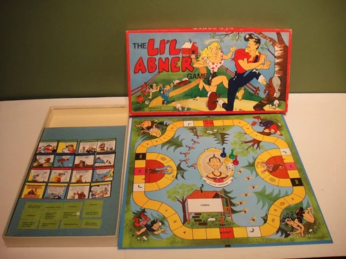 Vintage 1969 Parker Brothers Li'l Lil Abner Board Game 163 - No Instructions