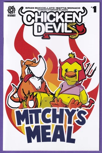 Chicken Devils #1 1:15 Monaco Variant Actual Scans!