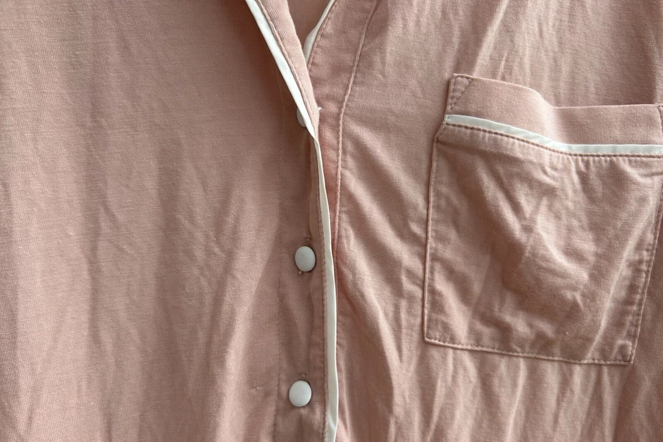 Camisón Gap Body para mujer cuello muesca rosa talla M Foto 3 de 4