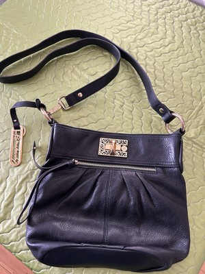 B. MAKOWSKY CROSSBODY BLACK PURSE PRISTINE