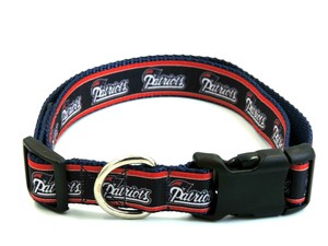 new england patriots dog collars