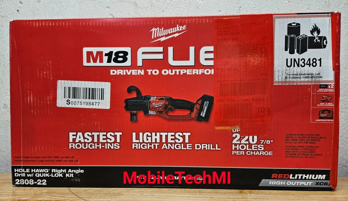 Milwaukee fuel hole hawg new arrivals