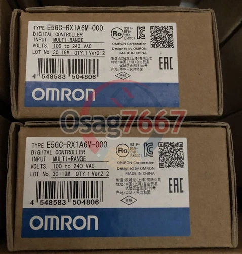 ONE Omron E5GC-RX1A6M-000 Digital temperature controller NEW