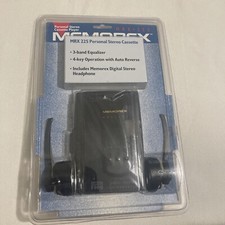 RARE VINTAGE - MEMOREX AM/FM CASSETTE PLAYER WITH GRAPHIC EQUALIZER MRX-225 SET