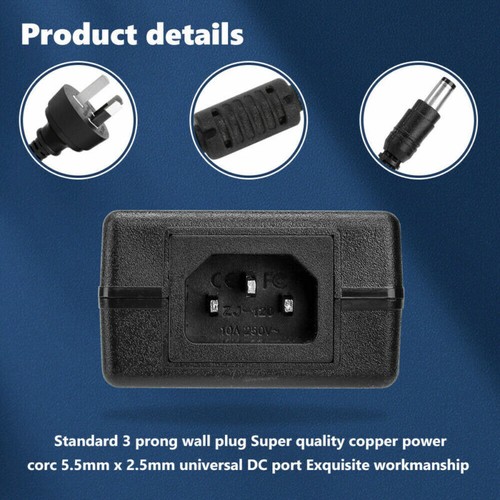 AC 240V To DC 24V 5A 120W Power Supply Adapter Transformer AU Plug for Led Strip - Picture 7 of 12