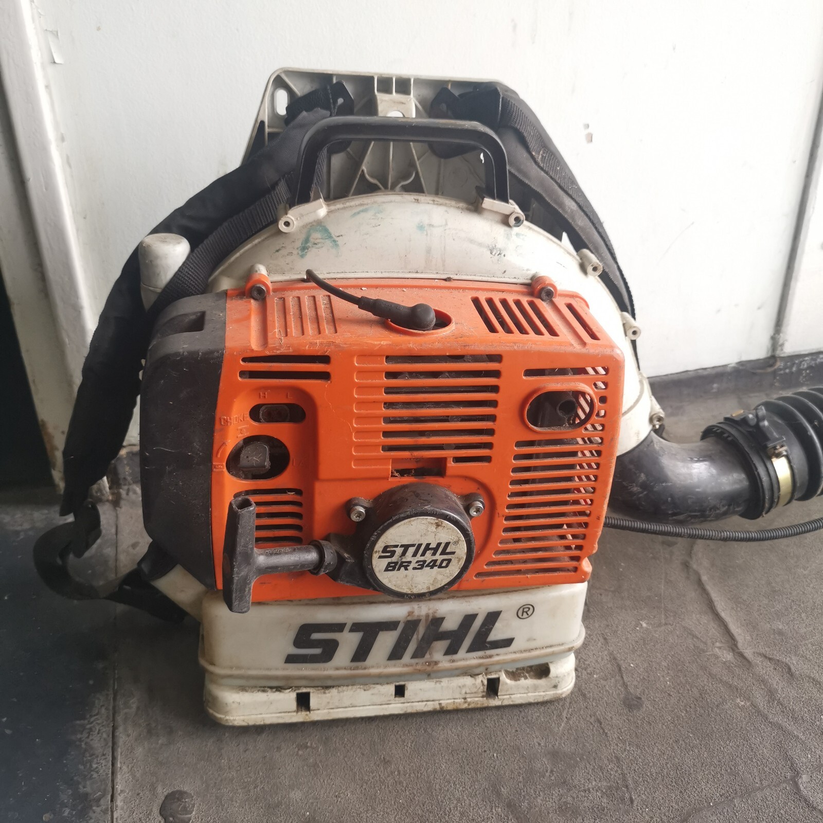 Stihl BR340 Backpack Leaf Blower Untested Storage Find eBay