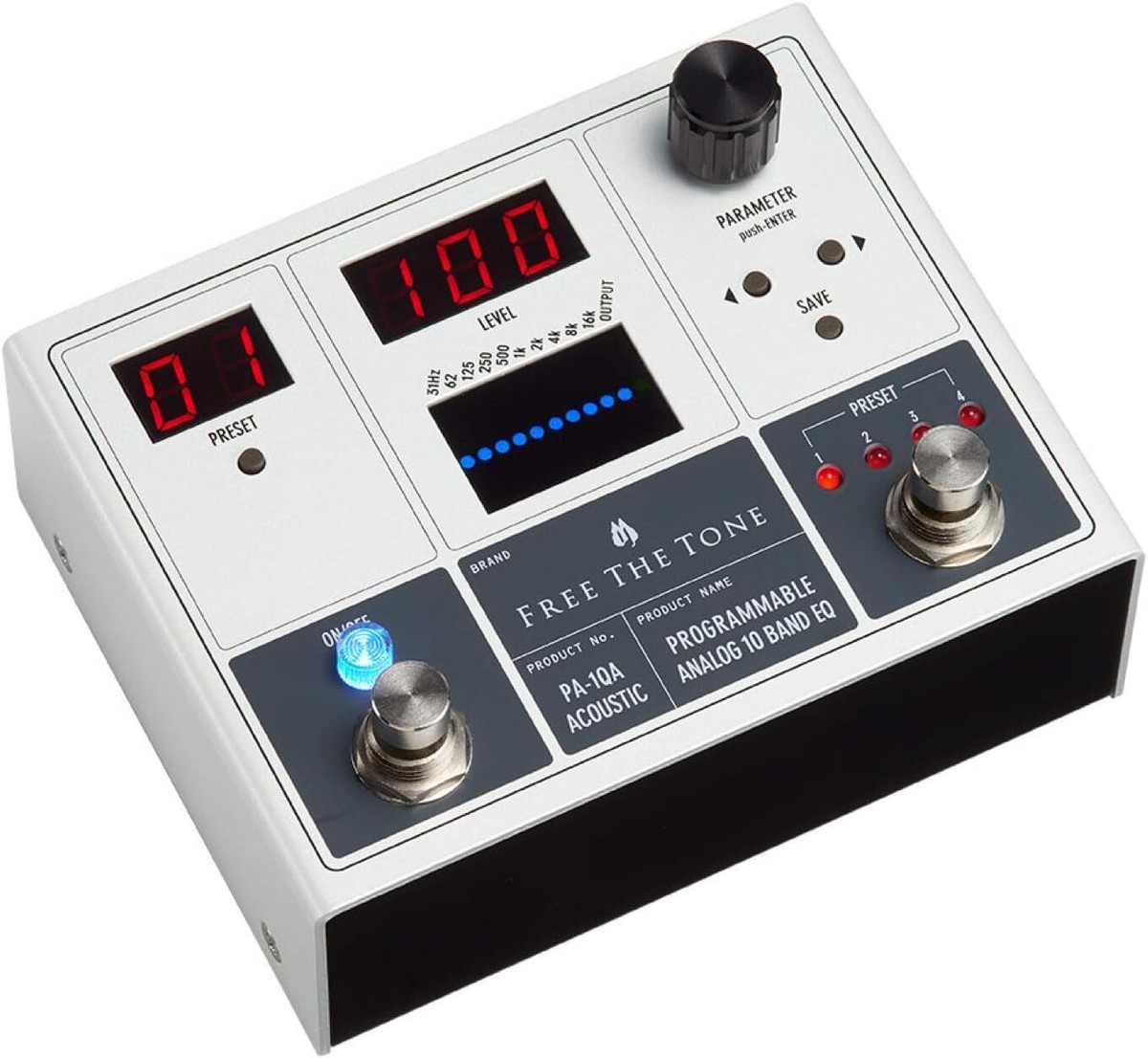 ギター FREE THE TONE PA-1QA Free The Tone PA-1QA Acoustic PROGRAMMABLE ANALOG 10 BAND EQ | eBay