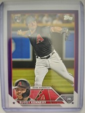 Buddy Kennedy RC 2023 Topps Series 1 Purple Parallel Arizona Diamondbacks #135 