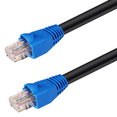 Netzwerkkabel Patch-Kabel 75m CAT6 U/UTP UV+ waterresistant Außenbereich Outdoor