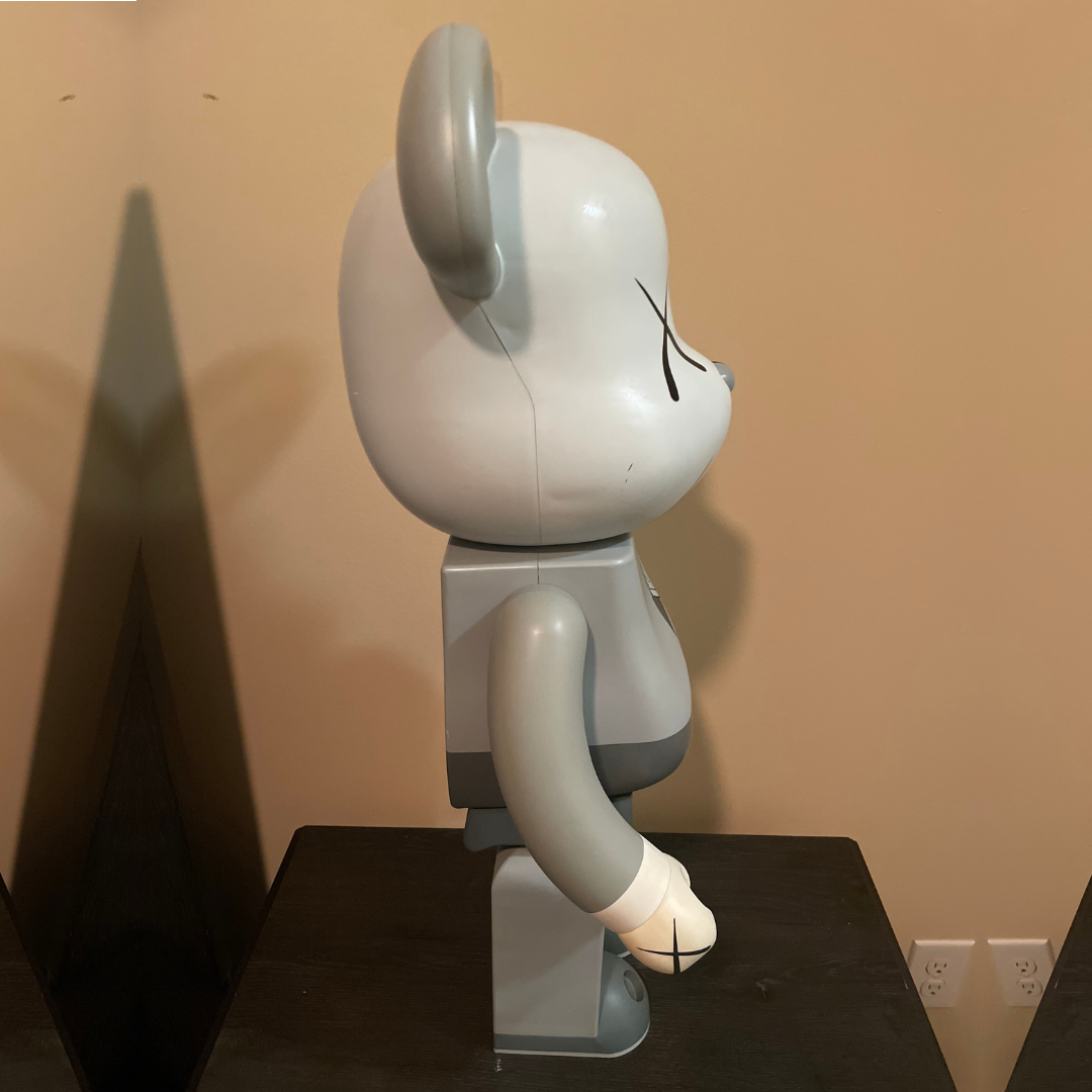 Bearbrick Kaws Dissected 1000% Grey | eBay