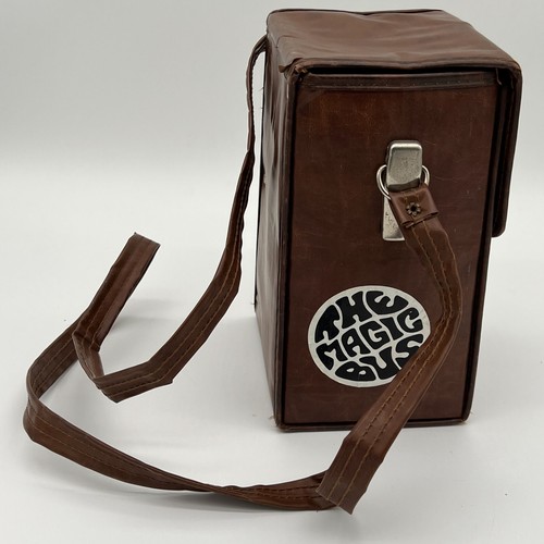 Borsa fotocamera vintage ecopelle marrone - 9,5"x6,25"x5" - spedizione veloce - Foto 4 di 9