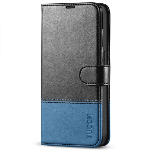 Cover per iPhone 16, Pro & Pro Max, Portafoglio Pelle PU Magnetica con RFID, TUCCH - Foto 80 di 83