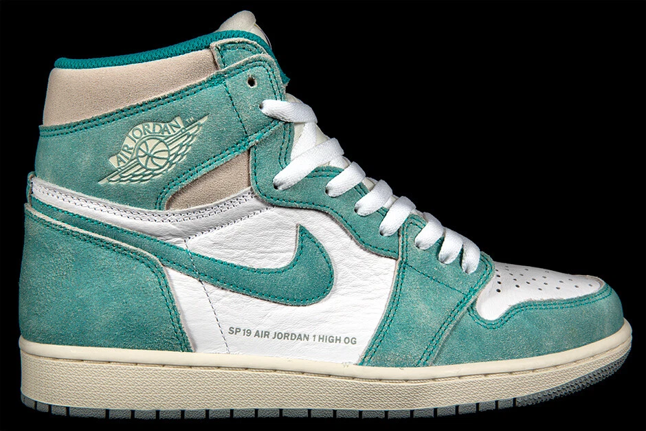 AIR JORDAN 1 HIGH OG TURBO GREEN 2019 555088 311 SAIL WHITE AJ1 eBay