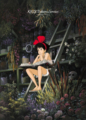 Kiki's Delivery Service 1000 Piece Jigsaw Puzzle - Studio Ghibli Movie Poster Puzzle