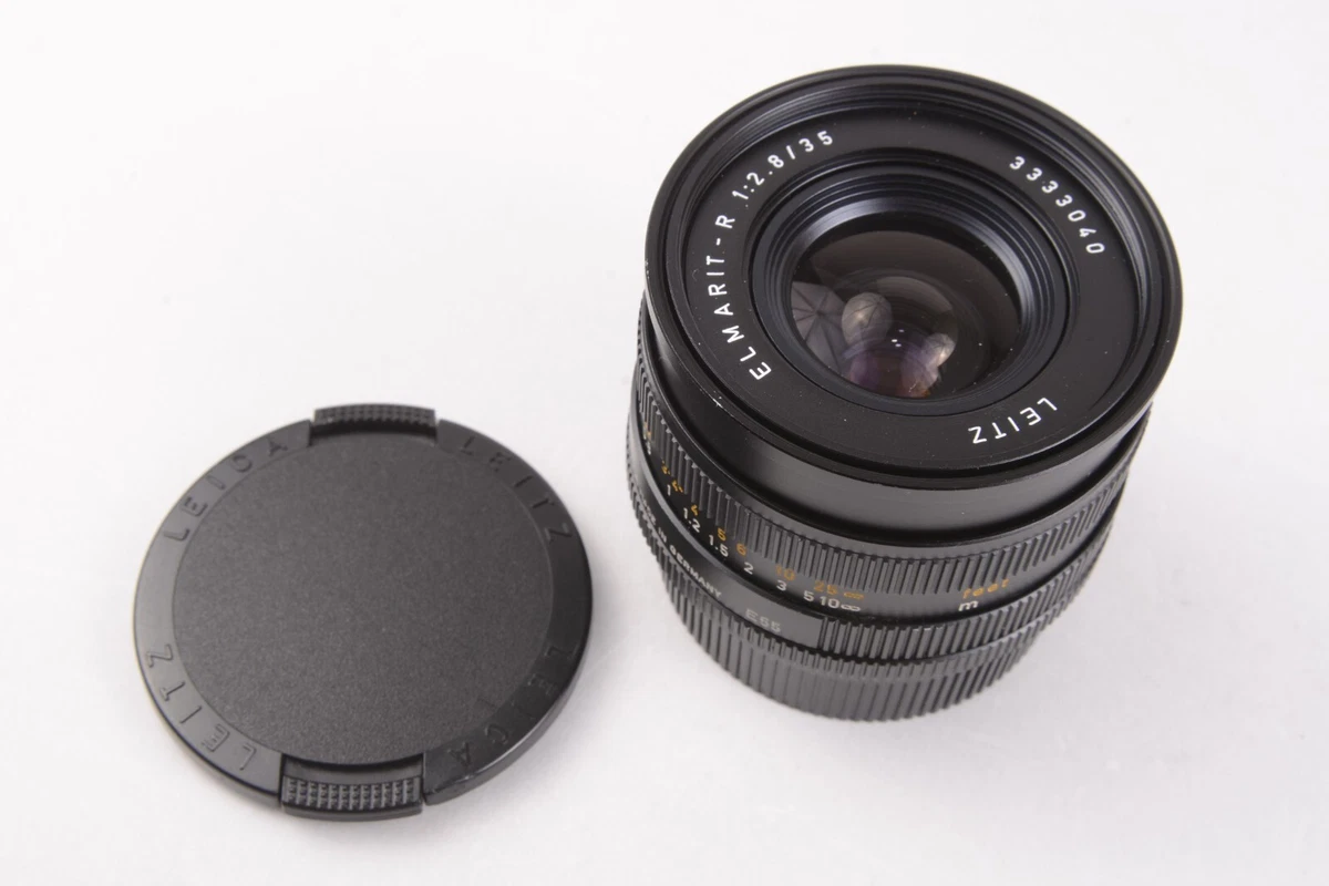 ライカ　ELMARIT-R 1:2.8/35 35mm f2.8 Leica 35mm f2.8 Elmarit-R (Type I) (2-Cam) (11101) - Lens