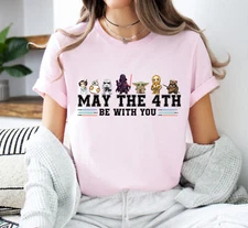 Star Wars May The 4th Be With You Retro Shirt Unisex Adult Kid Shirt 320111177