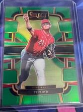 2024 Panini Select - Concourse Ty Floyd Green /5 #18 